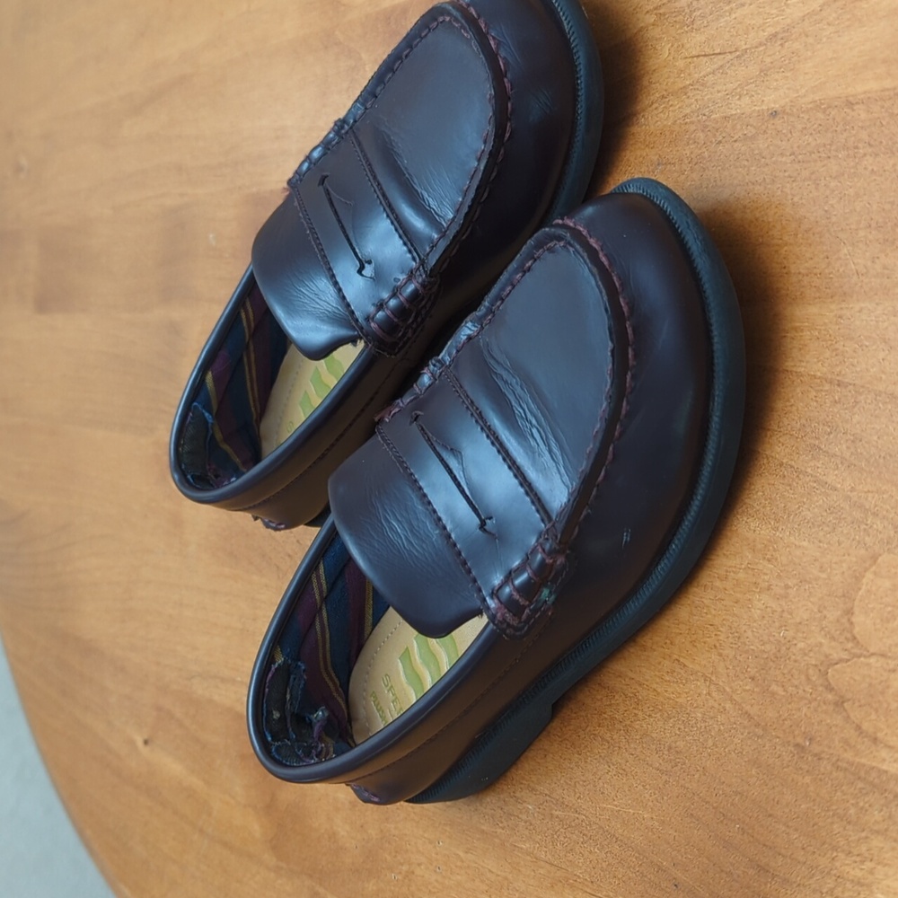 Sperry leather plush wave loafers